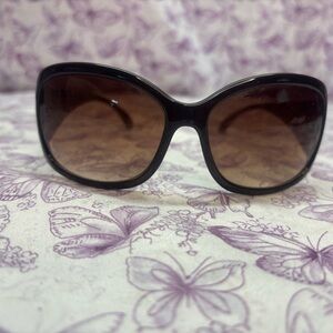 Jones New York Black and Brown Sunglasses
